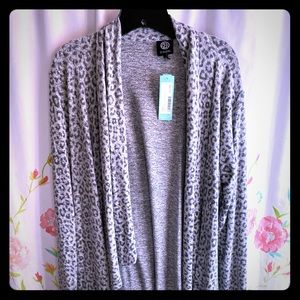 Wallace brushed cardigan